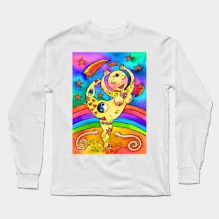 Yoga Moon Long Sleeve T-Shirt